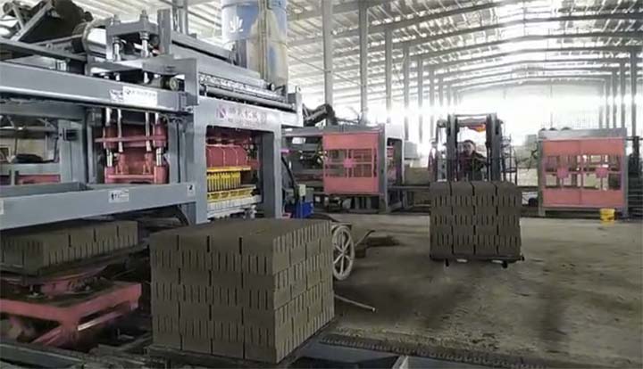 免燒磚機(jī)、水泥磚機(jī)-應(yīng)用案例